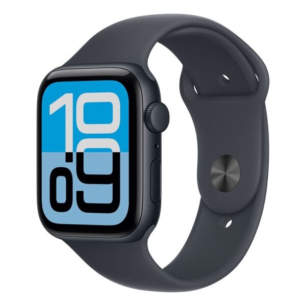 Okosóra Apple Watch SE 3 GPS 44mm Midnight Aluminium Case with Midnight Sport Band - M/L