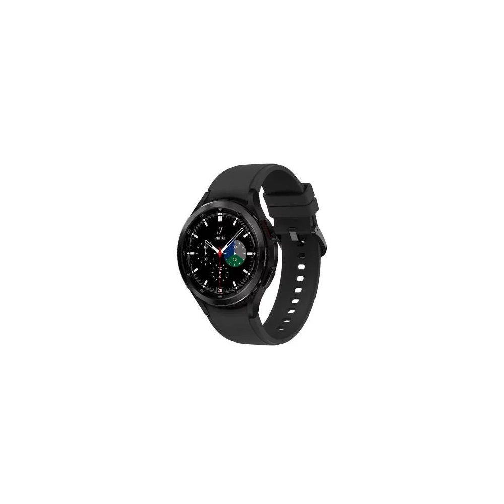 Okosóra SAMSUNG Galaxy Watch 4 Classic (eSIM, szilikon csuklópánt, alumínium, 42mm) fekete - Image 2