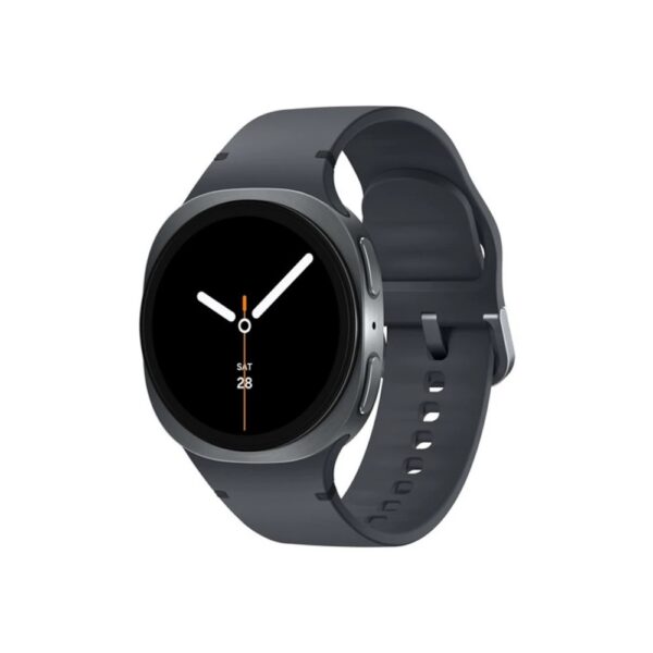 Okosóra SAMSUNG Galaxy Watch 8 (eSIM, szilikon csuklópánt, 44mm) grafitszürke