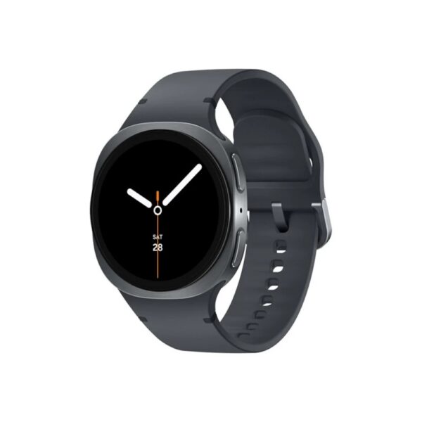 Okosóra SAMSUNG Galaxy Watch 8 (szilikon csuklópánt, 44mm) grafitszürke