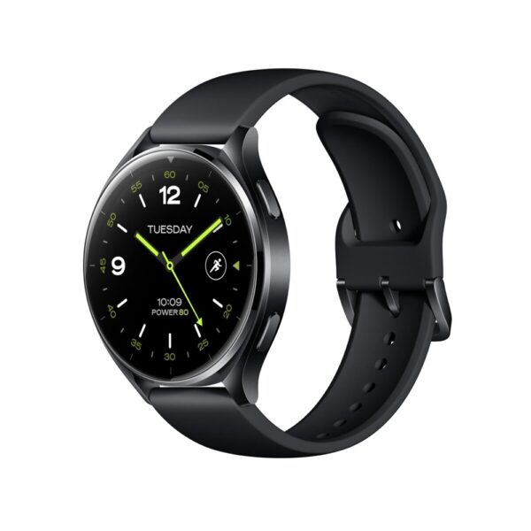Okosóra XIAOMI Watch 2 (46mm, szilikon szíj, aktivitásmérő, pulzusmérő, 160 sportmód, vízálló, 5 ATM) fehér