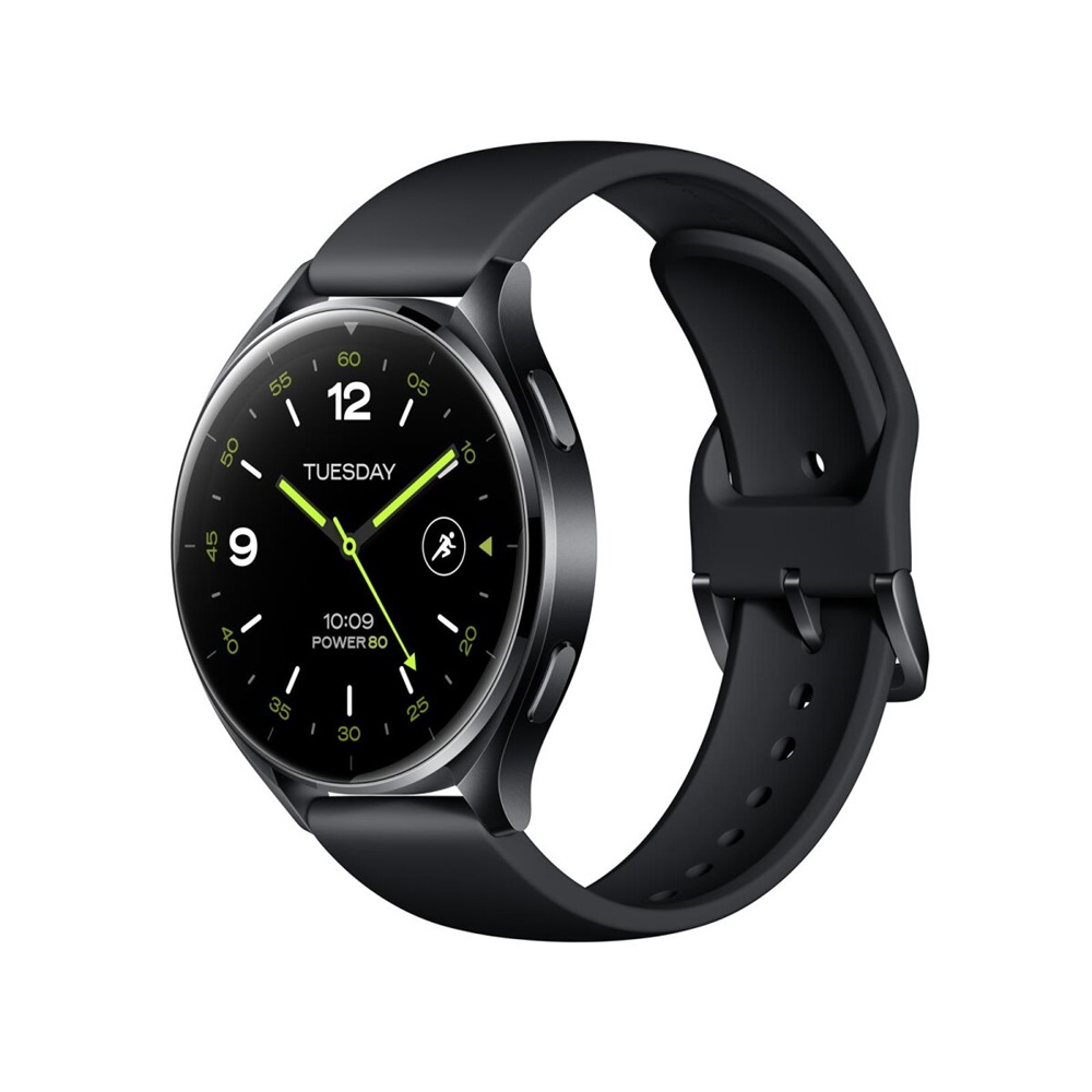 Okosóra XIAOMI Watch 2 (46mm, szilikon szíj, aktivitásmérő, pulzusmérő, 160 sportmód, vízálló, 5 ATM) fehér