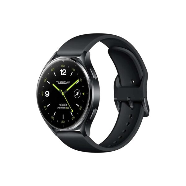 Okosóra XIAOMI Watch 2 (46mm, szilikon szíj, aktivitásmérő, pulzusmérő, 160 sportmód, vízálló, 5 ATM) fekete