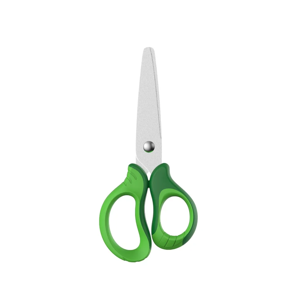 Olló 13 cm tompa fejű 20 db/display Keyroad Soft Grip vegyes színek - Image 2