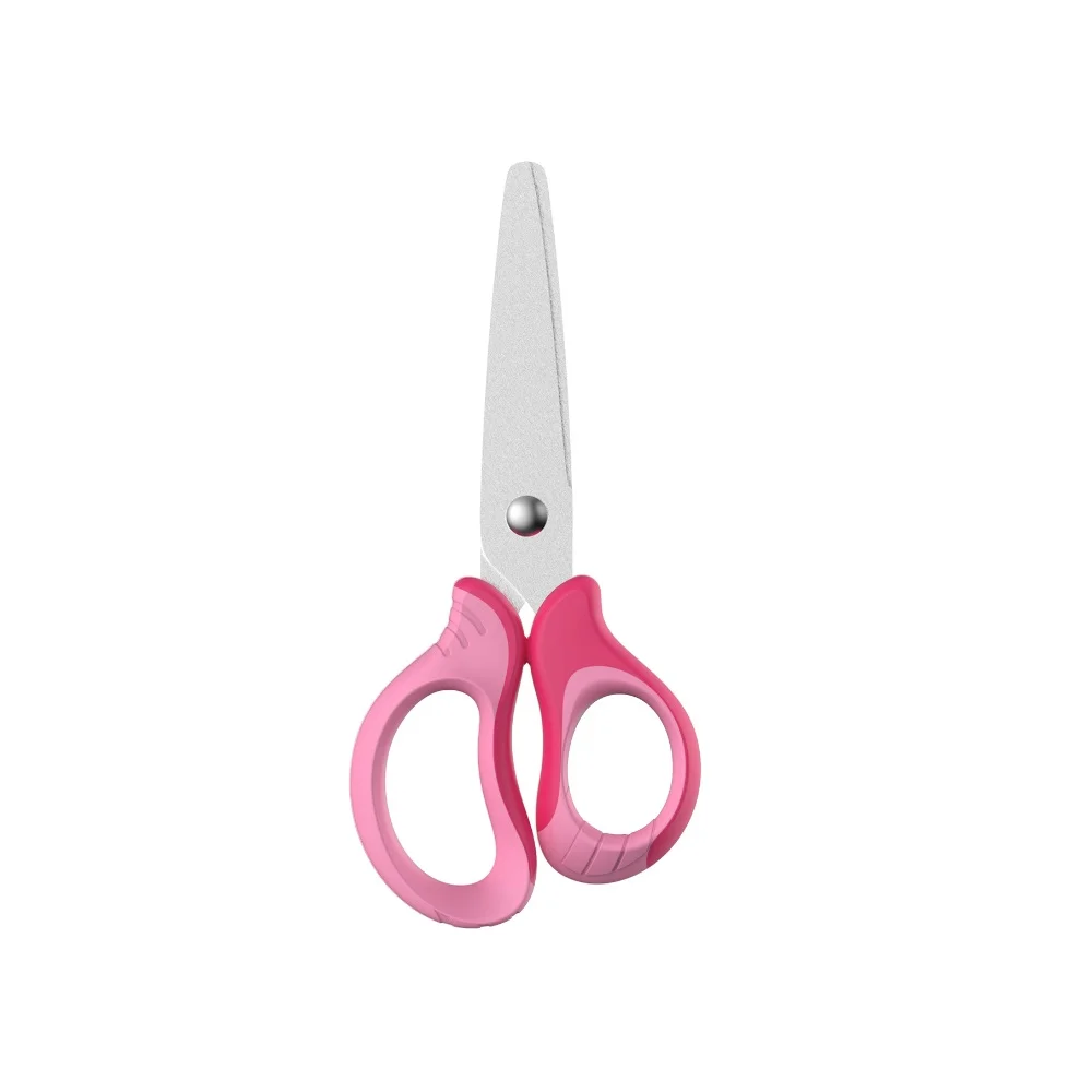 Olló 13 cm tompa fejű 20 db/display Keyroad Soft Grip vegyes színek - Image 3