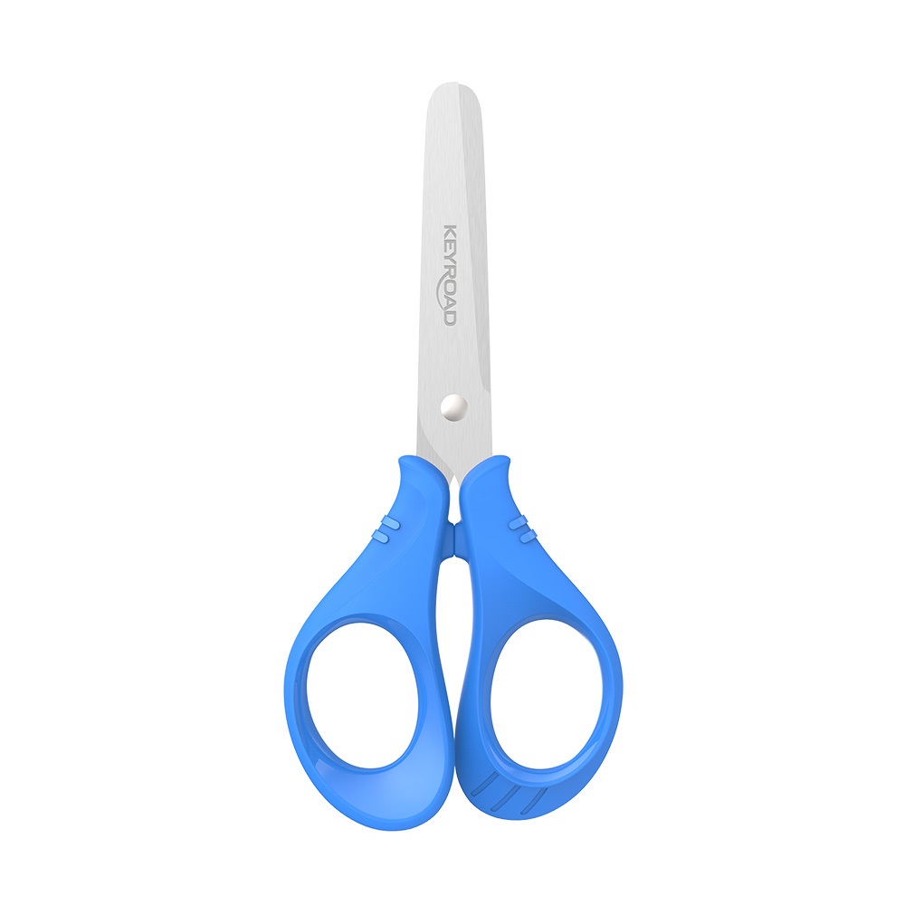 Olló 13 cm tompa fejű 20 db/display Keyroad Start vegyes színek - Image 2