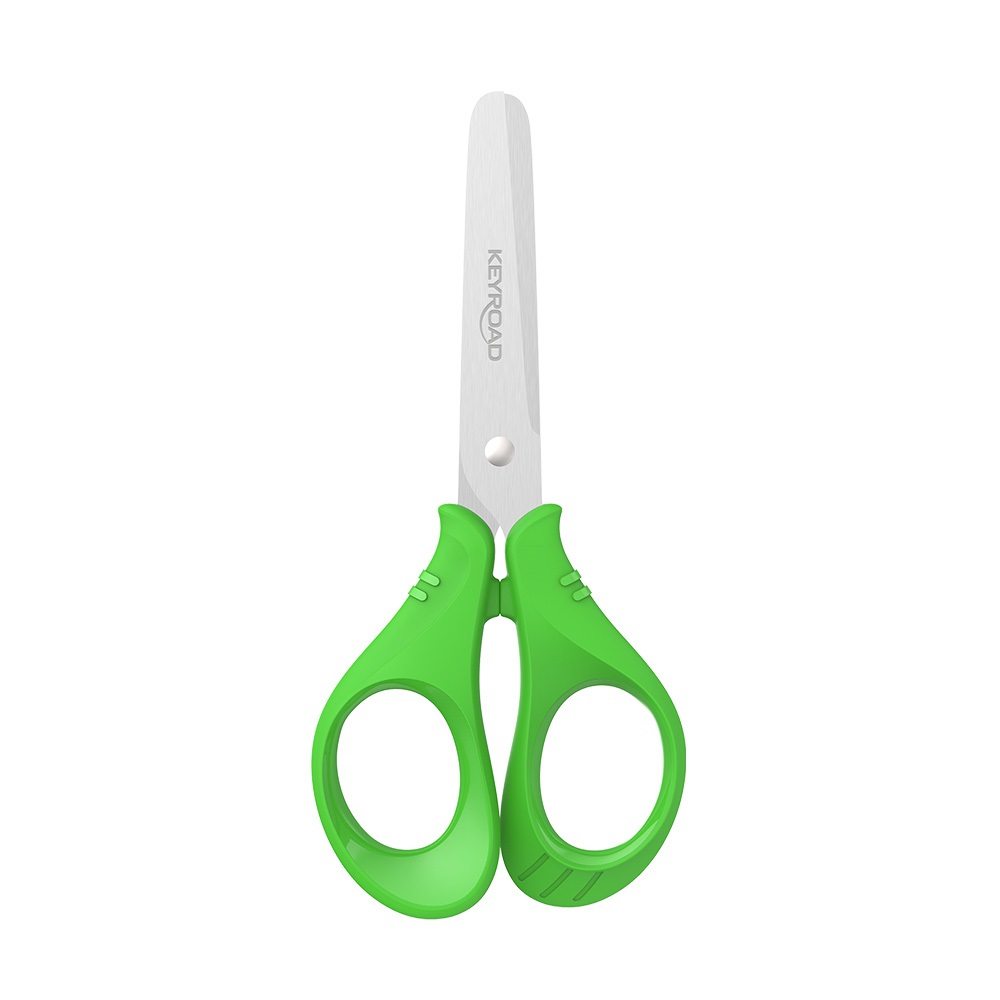 Olló 13 cm tompa fejű 20 db/display Keyroad Start vegyes színek - Image 3