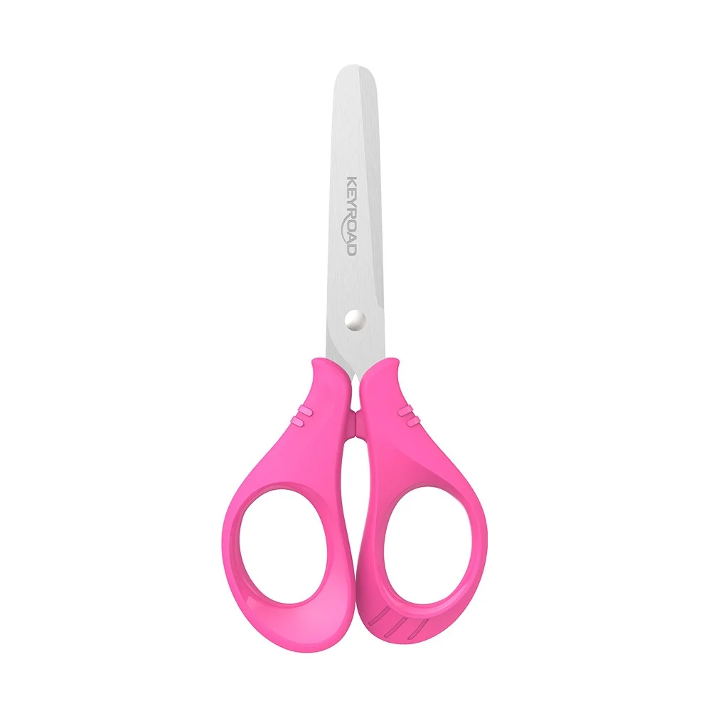 Olló 13 cm tompa fejű 20 db/display Keyroad Start vegyes színek - Image 4