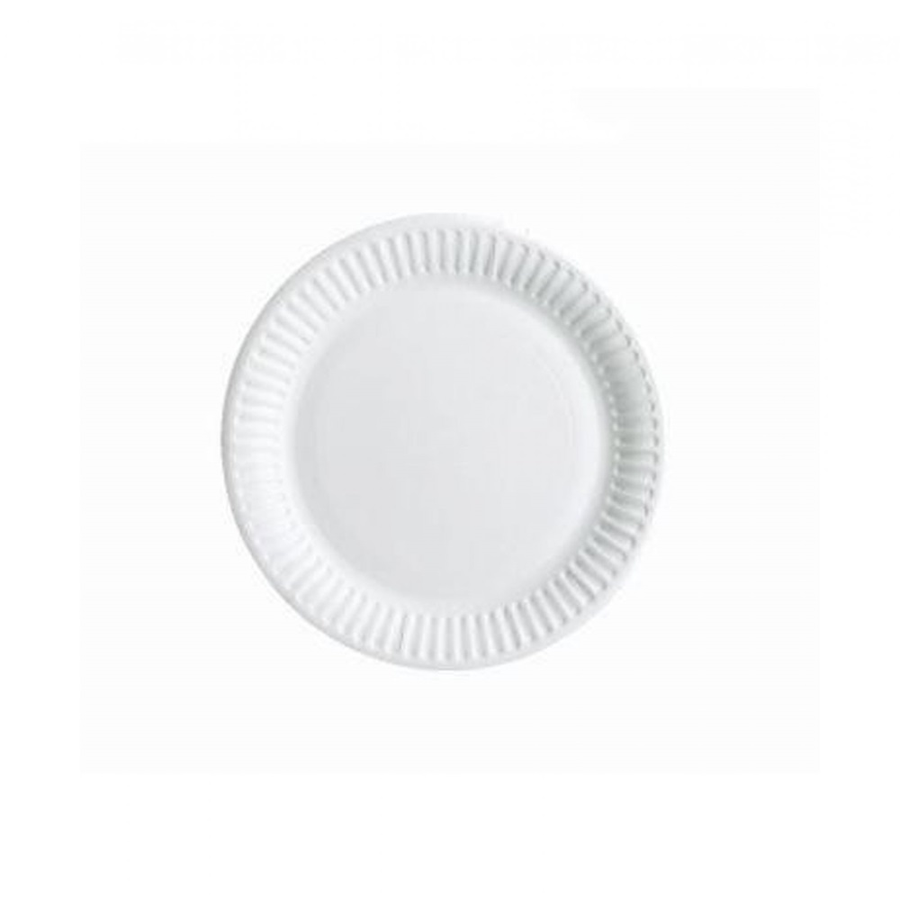 Papírtálca kerek átmérő 18 cm 50 db/csomag fehér