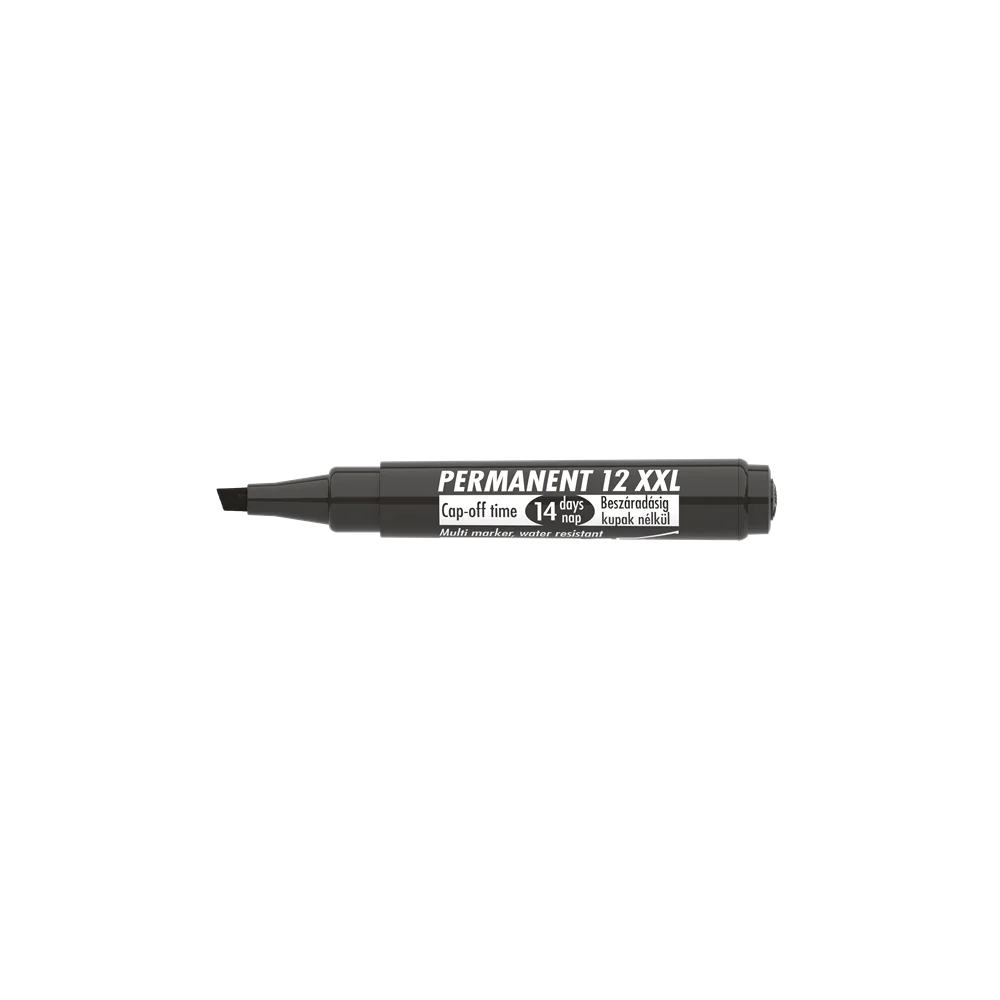Alkoholos marker 1-4mm, vágott Ico 12XXL fekete - Image 3