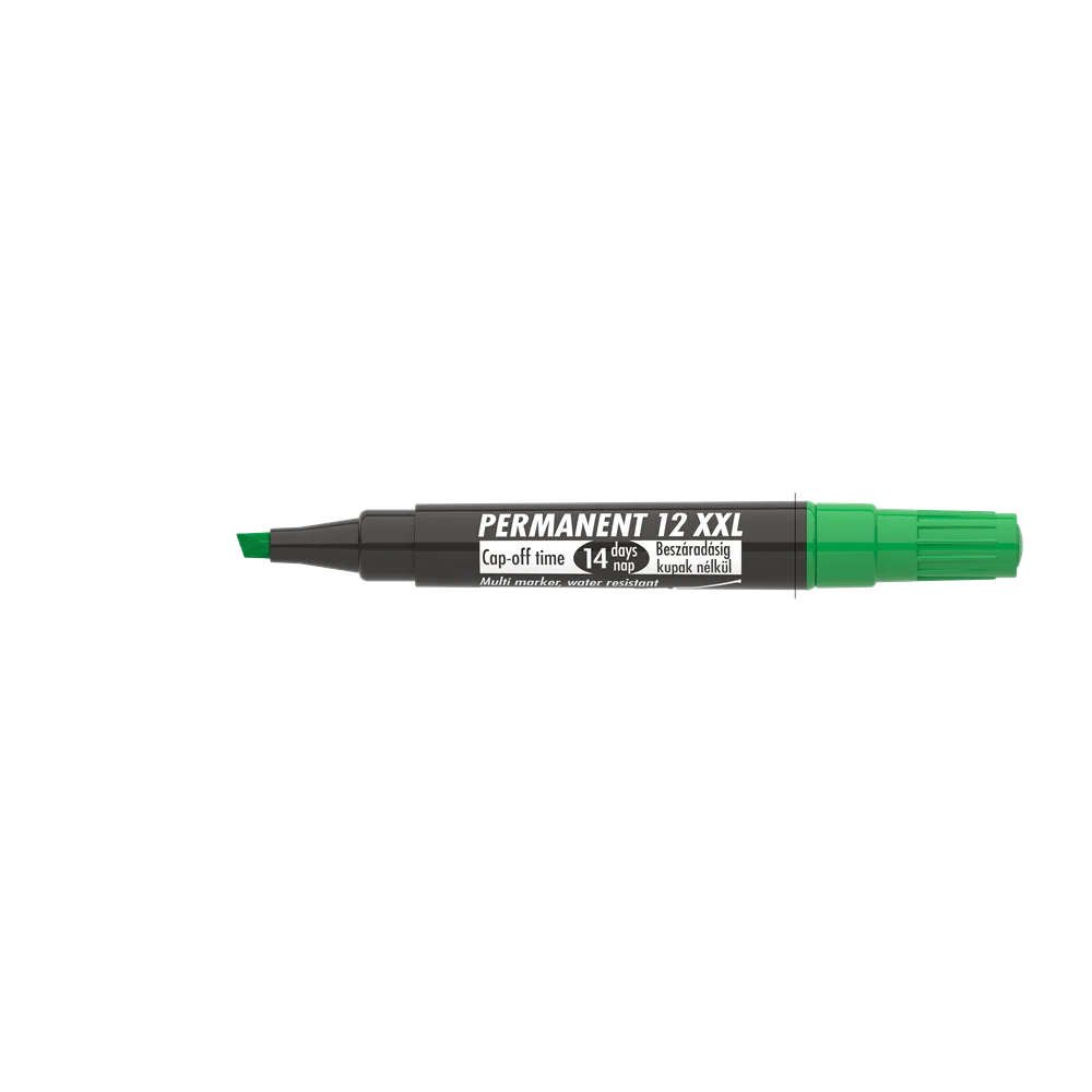 Alkoholos marker 1-4mm, vágott Ico 12XXL zöld - Image 2