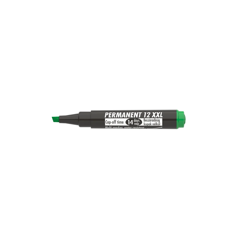 Alkoholos marker 1-4mm, vágott Ico 12XXL zöld - Image 3