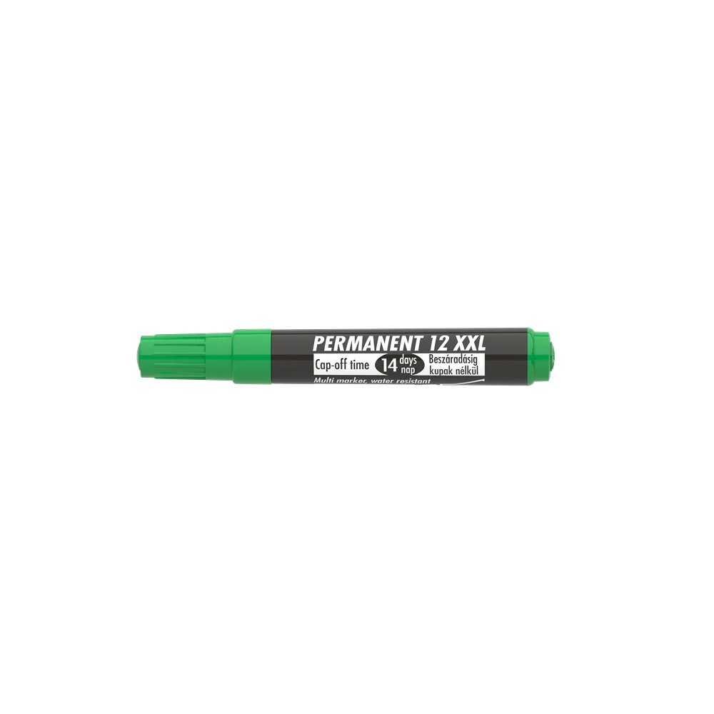 Alkoholos marker 1-4mm, vágott Ico 12XXL zöld - Image 4