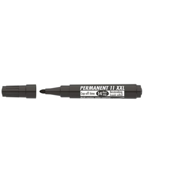 Alkoholos marker 3mm, kerek Ico 11XXL fekete