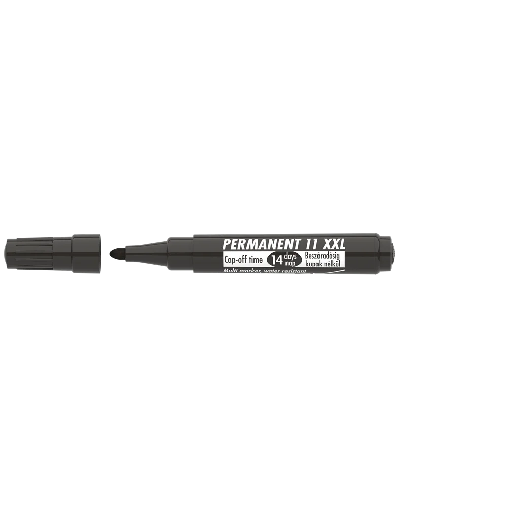 Alkoholos marker 3mm, kerek Ico 11XXL fekete