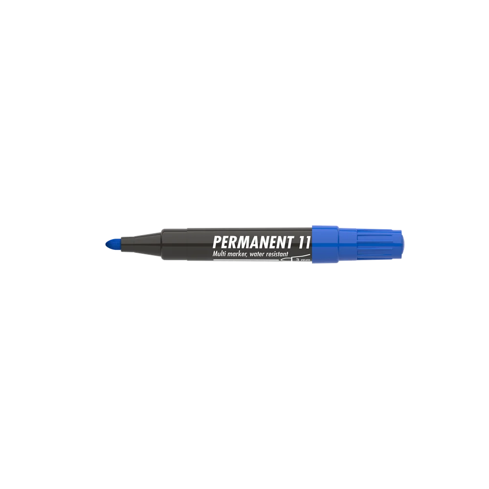 Alkoholos marker 3mm, kerek Ico 11 kék - Image 2