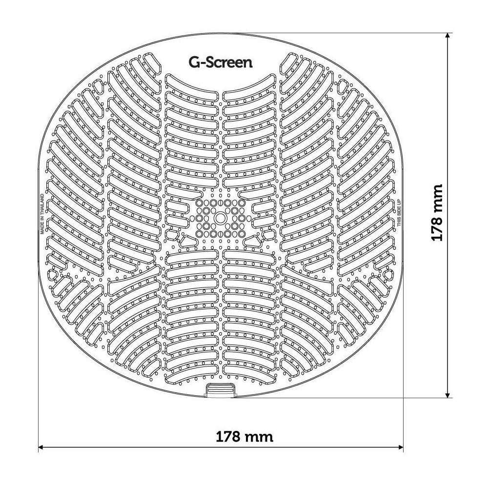 Pissoire rács műanyag illatos G-Screen Green Uborka-dinnye - Image 4
