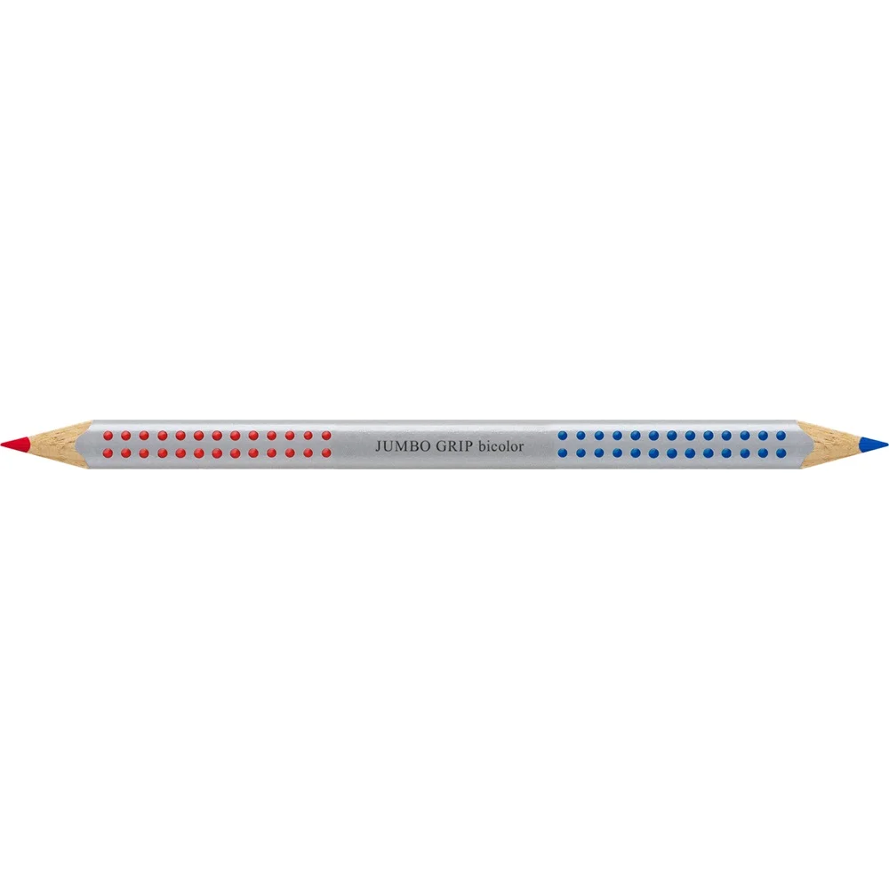 Postairón, vastag, Grip Jumbo Faber-Csatell piros-kék