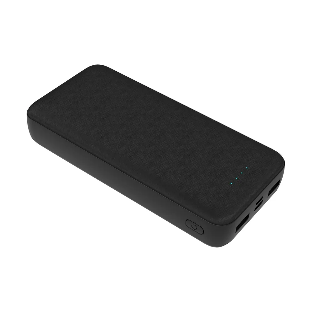 Powerbank szett 20000 mAh +20W PD töltő Platinet fekete