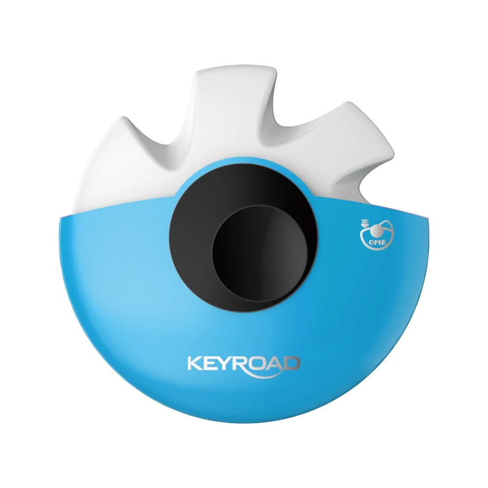 Radír, PVC mentes 24 db/display Keyroad Ufo Spinner vegyes színek - Image 2