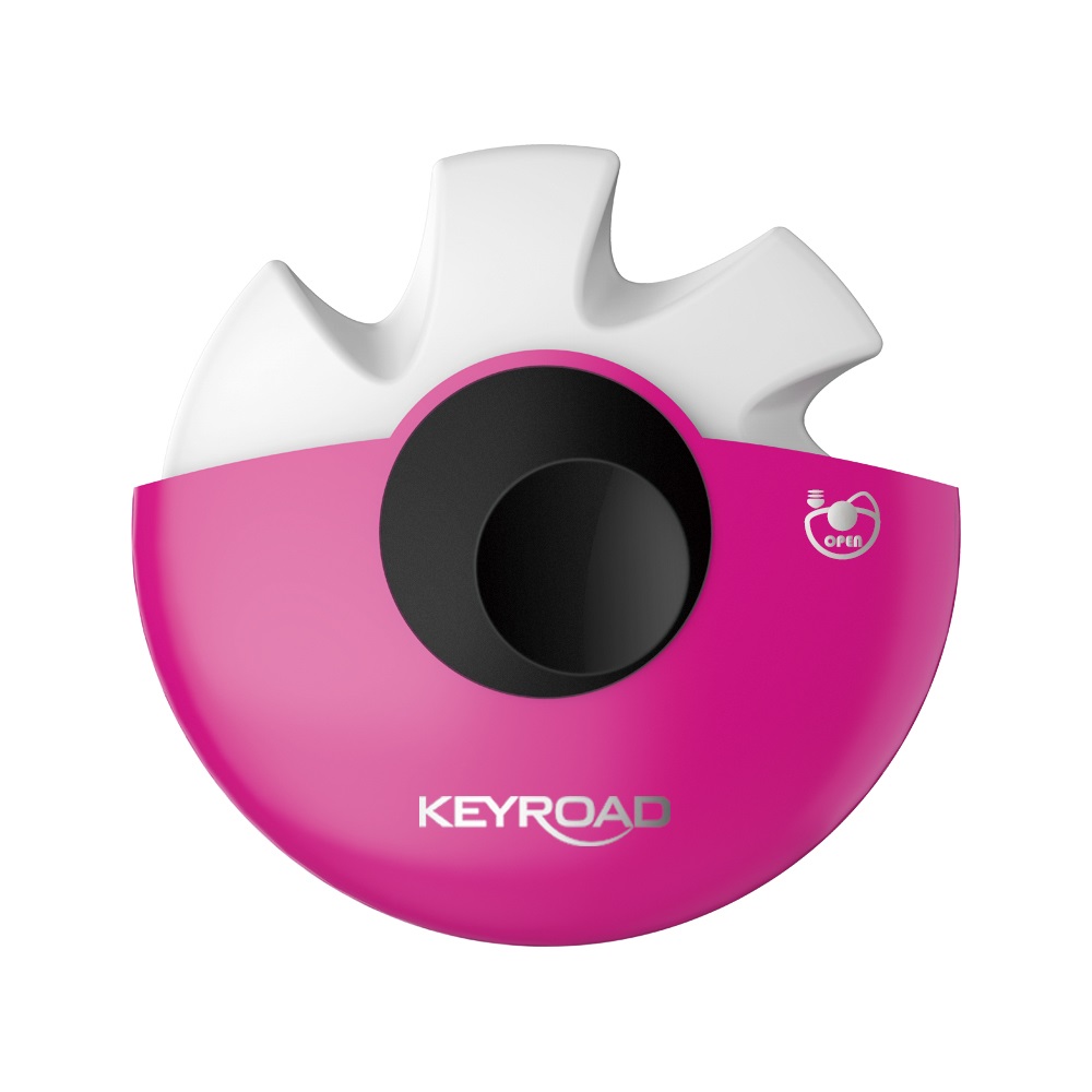 Radír, PVC mentes 24 db/display Keyroad Ufo Spinner vegyes színek - Image 4