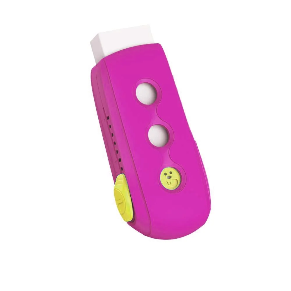 Radír, PVC mentes 2 db/bliszter Keyroad Smile Eraser vegyes színek - Image 4