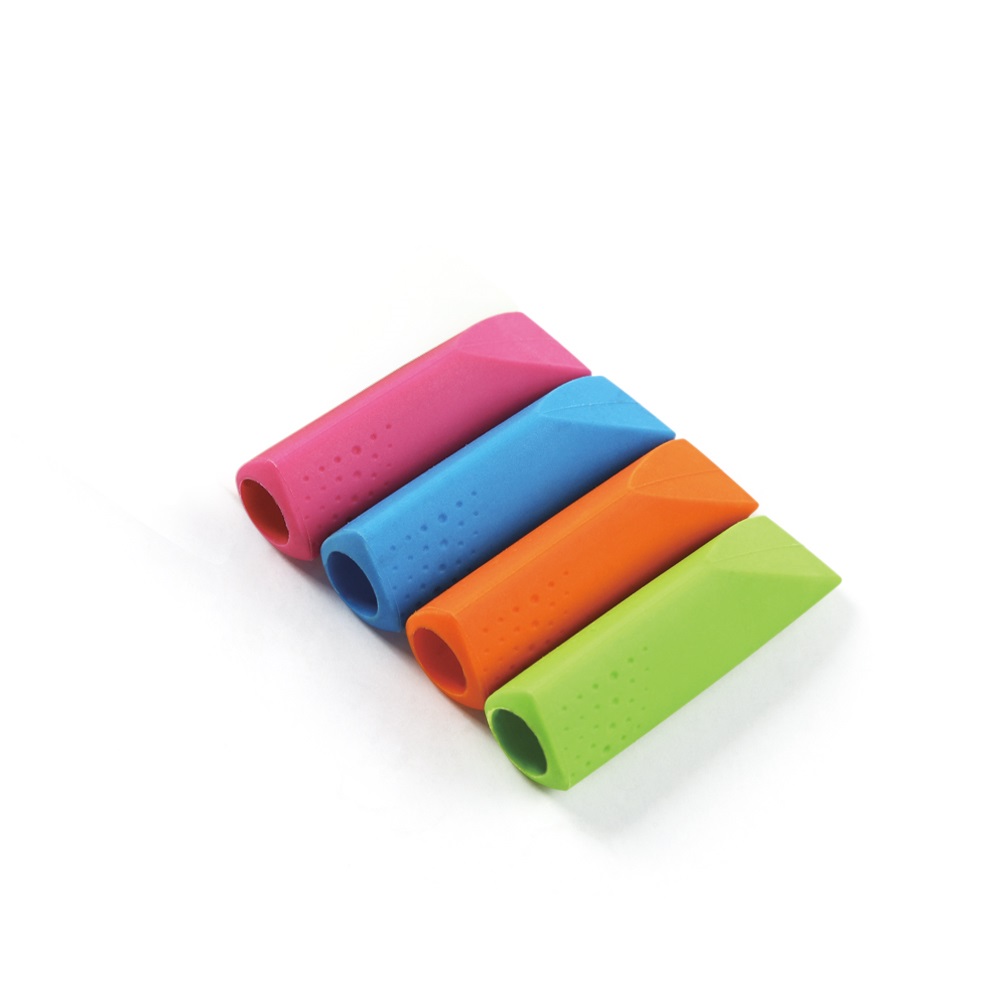 Radír, ceruzavégre PVC mentes 72 db/display Keyroad Cappy vegyes színek - Image 3