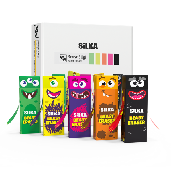 Radír, rémek, 20 db/display, Silka