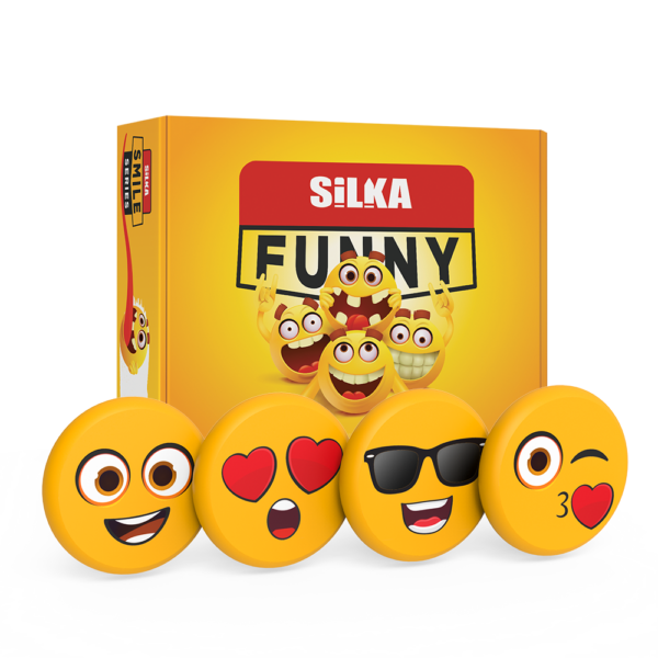 Radír, smile-nagy, 36 db/display, Silka