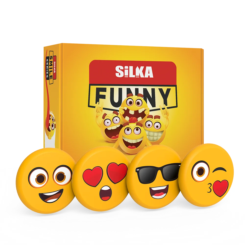 Radír, smile-nagy, 36 db/display, Silka