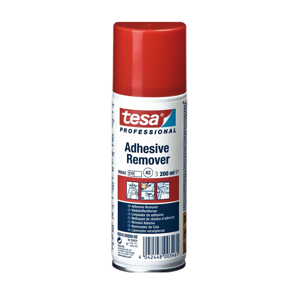 Ragasztó és matricaeltávolító spray 200ml, Tesa