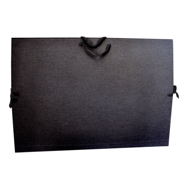 Rajztábla tartó, rajzlaptartó A1, méret műbőr, szalagfüles Bluering® prémium