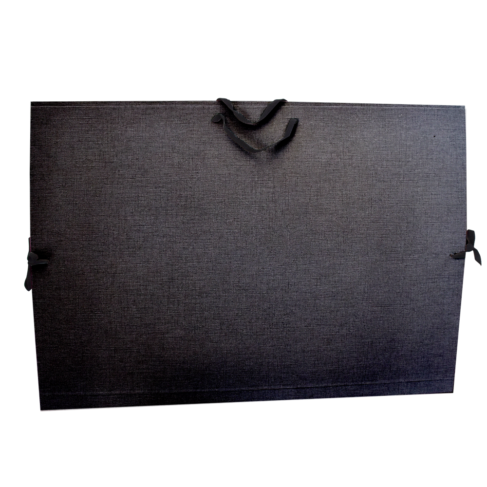 Rajztábla tartó, rajzlaptartó A1, méret műbőr, szalagfüles Bluering® prémium