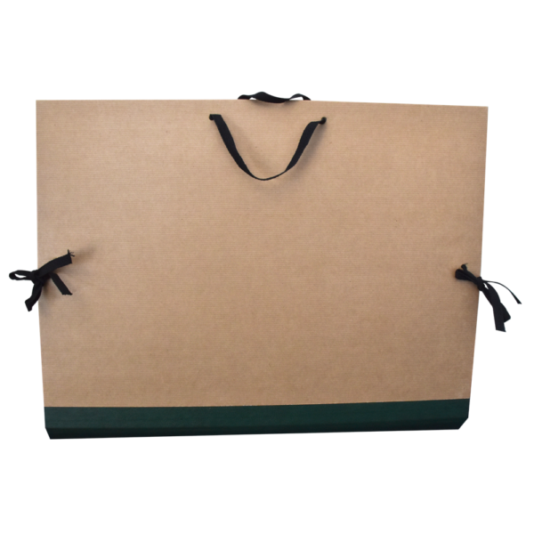 Rajztábla tartó, rajzlaptartó B3, méret karton, szalagfüles Bluering® prémium