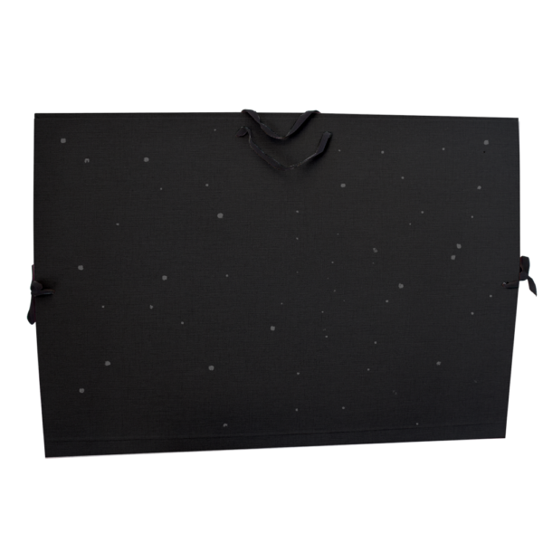 Rajztábla tartó, rajzlaptartó B4, méret műbőr, szalagfüles Bluering® prémium