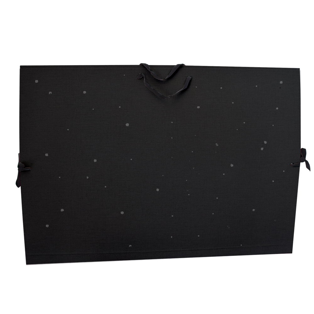 Rajztábla tartó, rajzlaptartó B4, méret műbőr, szalagfüles Bluering® prémium