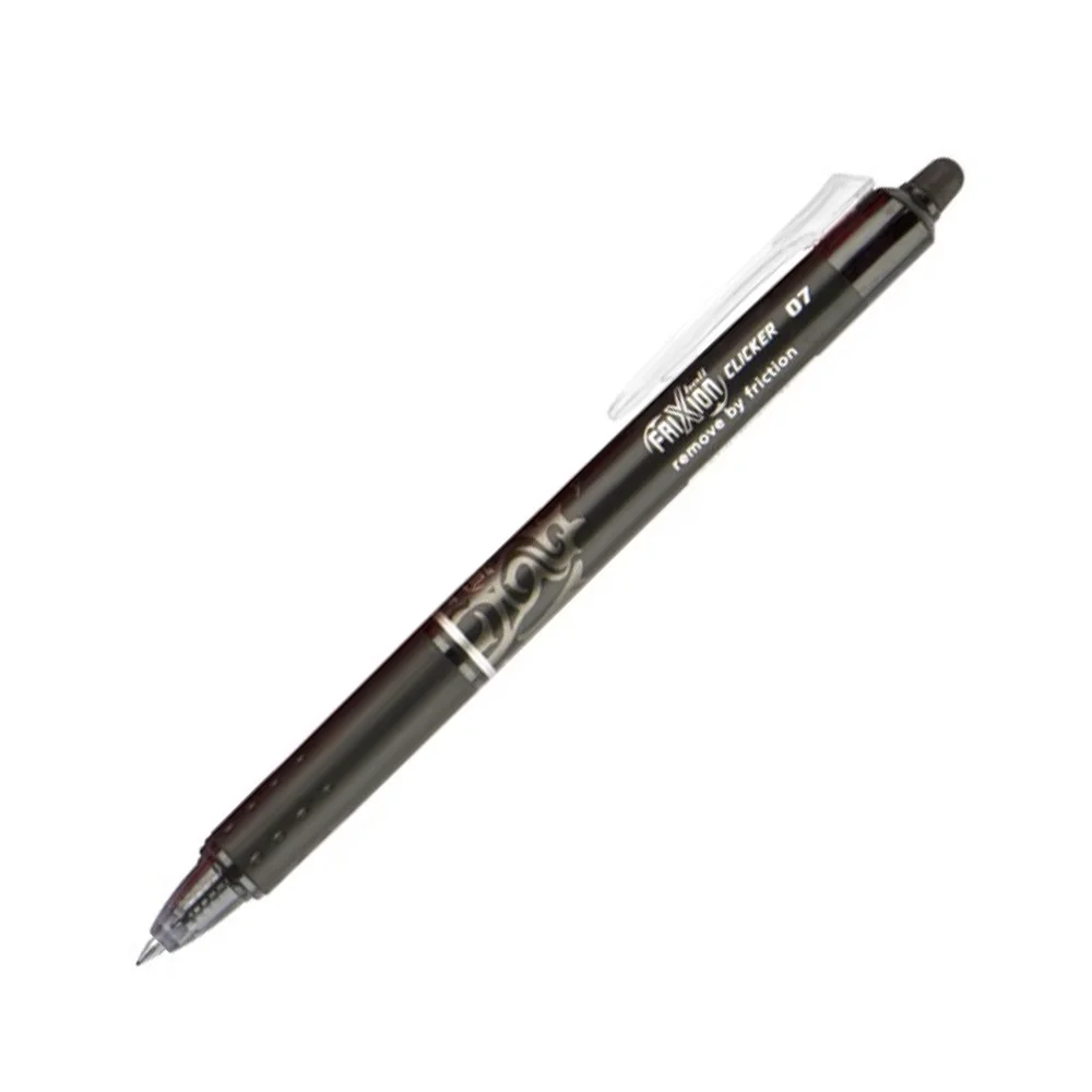 Rollertoll 0,7mm, törölhető Pilot Frixion Clicker, írásszín fekete