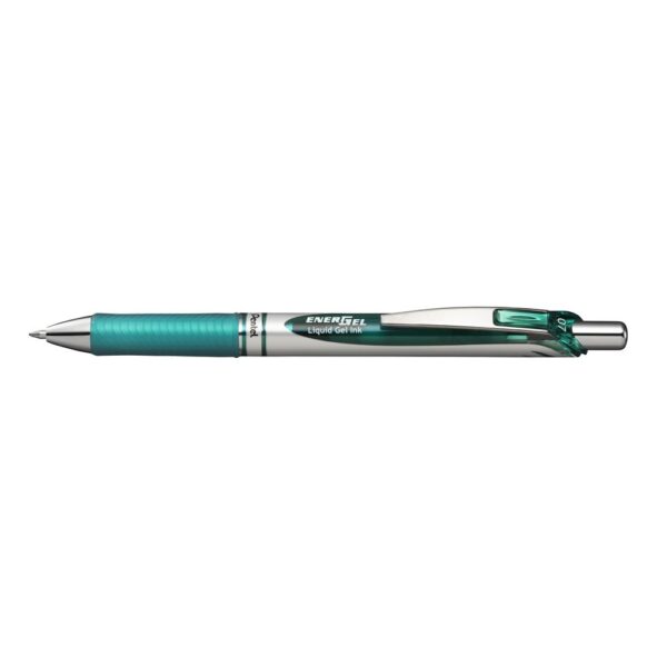 Rollertoll zselés 0.7mm, Pentel EnerGel BL77-S3X, írásszín türkiz