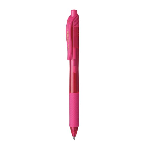 Rollertoll zselés golyóátmérő 0,7 mm, Pentel EnerGelX BL107-PX, írásszín rózsaszín