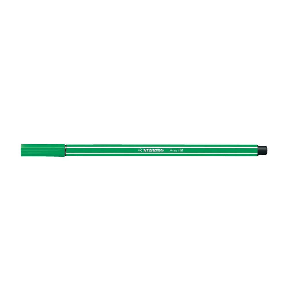 Rostirón, filctoll 1mm, M STABILO Pen 68 zöld