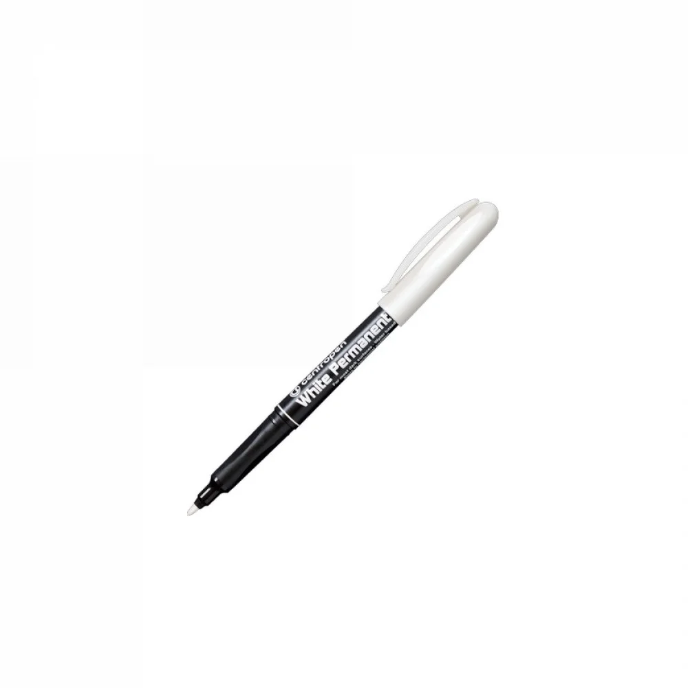 Rostirón, filctoll vízbázisú 1,2mm, kerek hegyű Centropen 2686 fehér