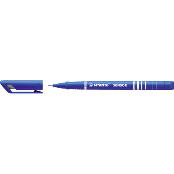 Rostirón, tűfilc 0,3mm, F STABILO Sensor kék