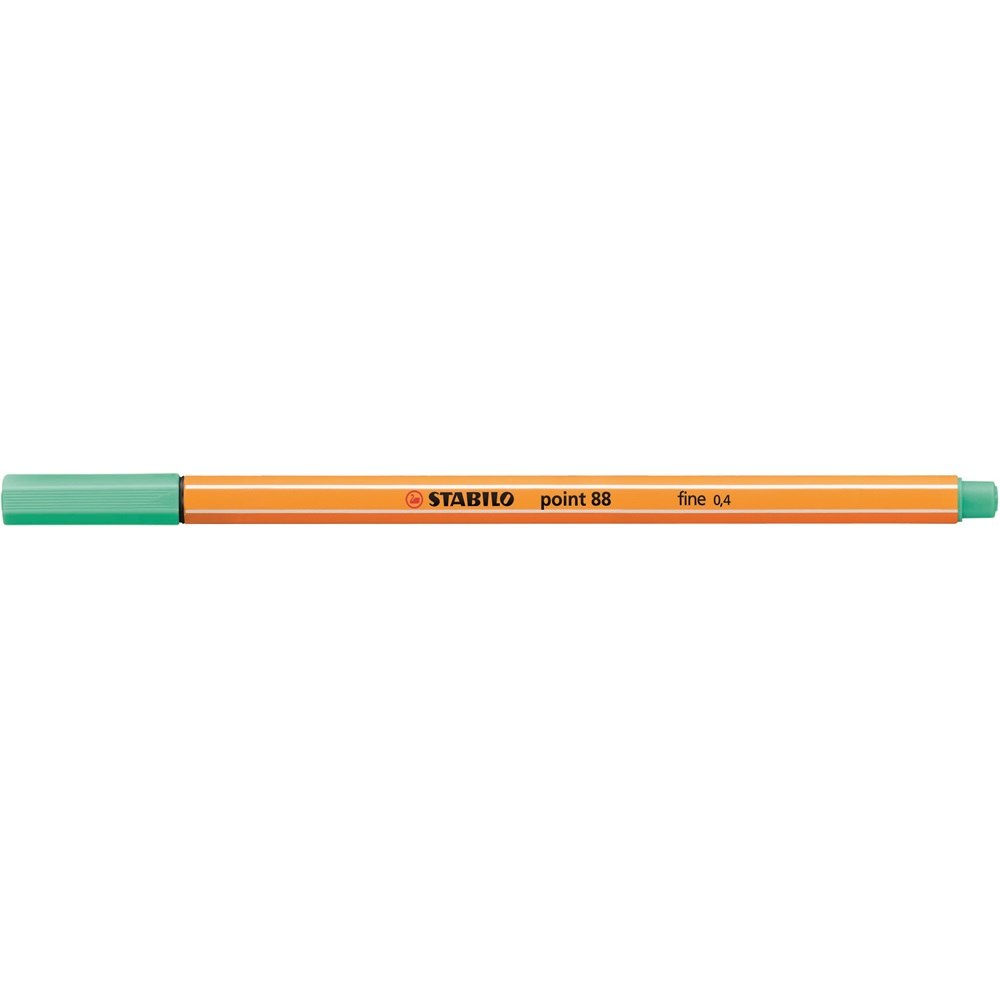 Rostirón, tűfilc 0,4mm, STABILO Point 88 jég zöld