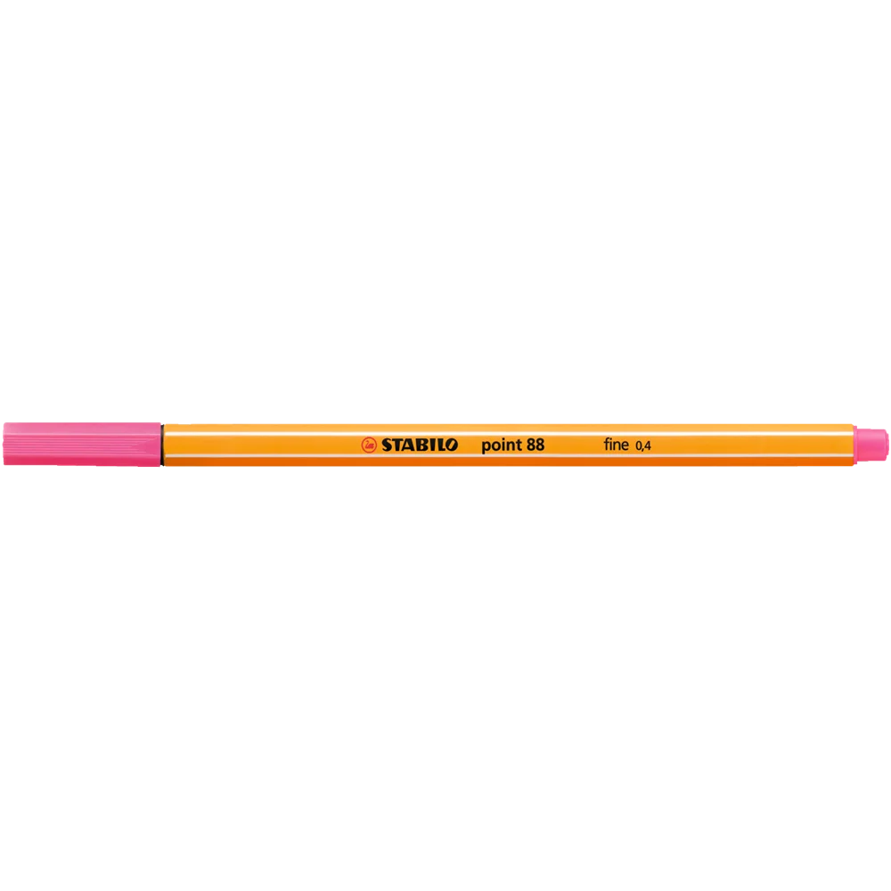 Rostirón, tűfilc 0,4mm, STABILO Point 88 pinkes lila