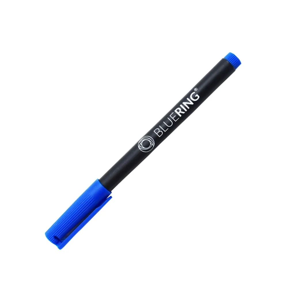 Rostirón, tűfilc alkoholos 0,5mm, OHP Bluering® F kék - Image 2