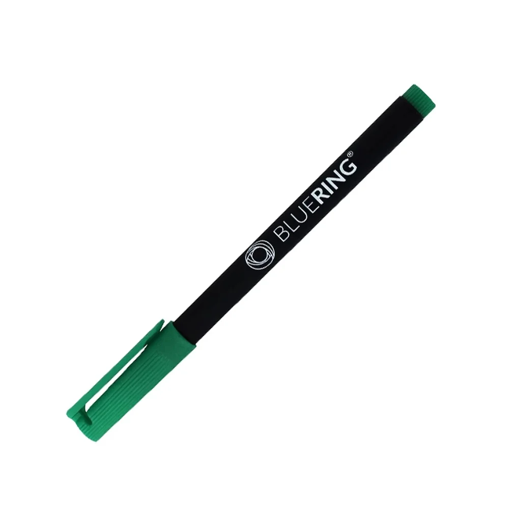 Rostirón, tűfilc alkoholos 0,5mm, OHP Bluering® F zöld - Image 2