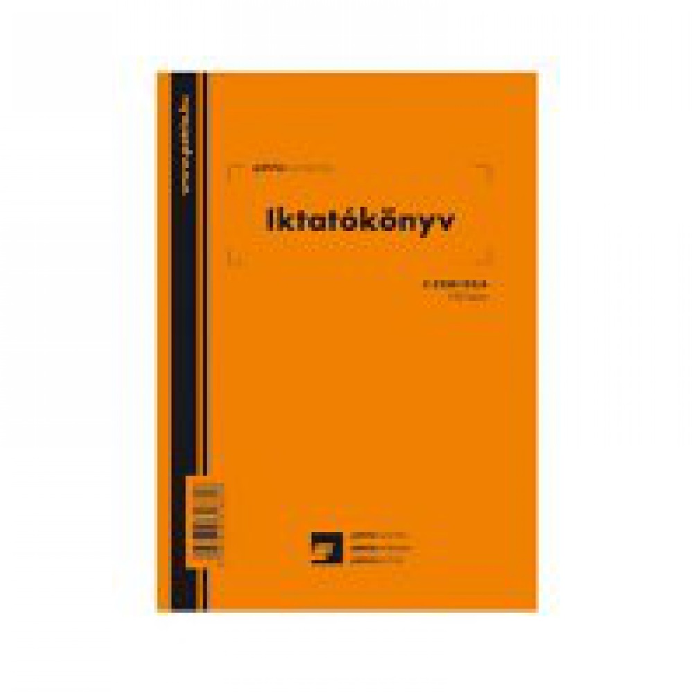 Soros iktatókönyv (folyószámos) A4, álló 100lap, C.5230-152/A - Image 3