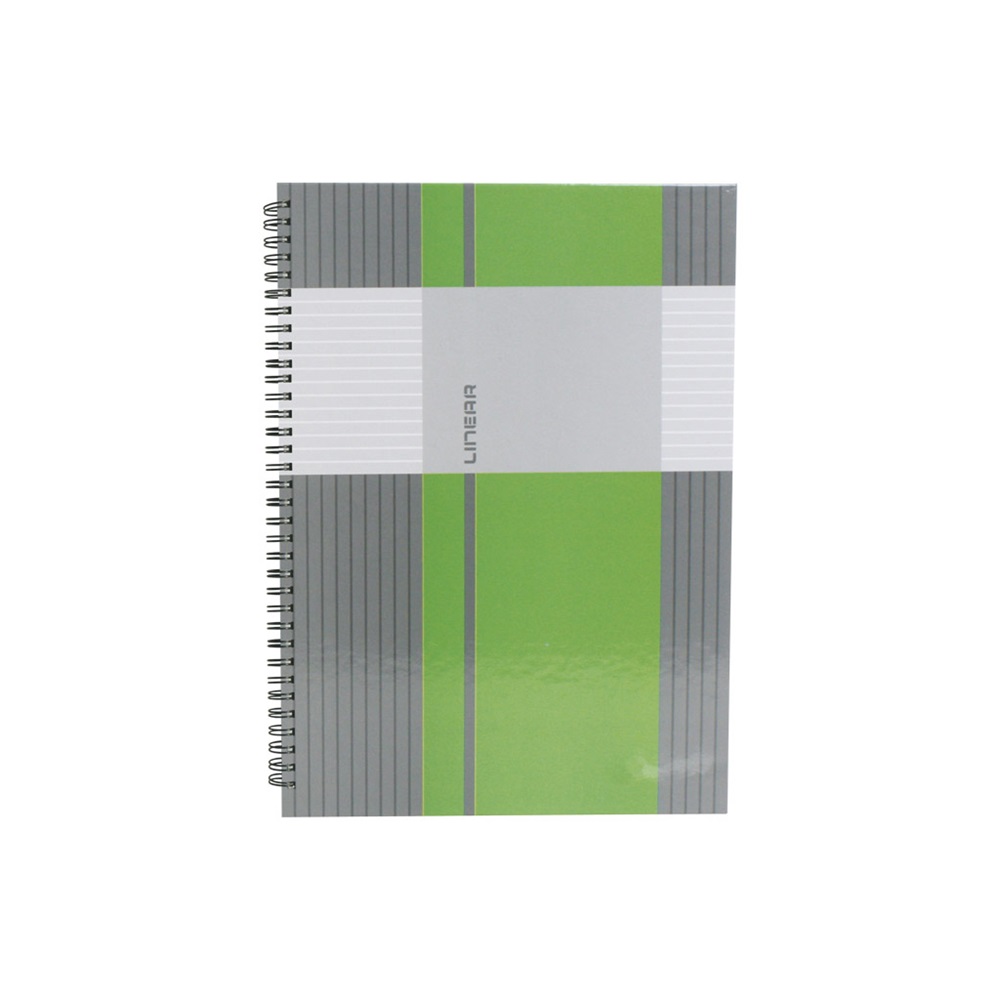 Spirálfüzet A5, 80lap vonalas, keményfedelű Marker Linear - Image 7