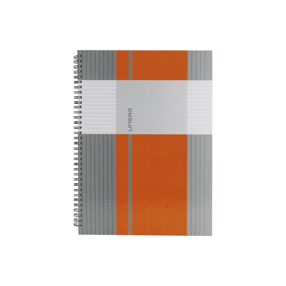 Spirálfüzet A6, 80lap vonalas, keményfedelű Marker Linear - Image 3