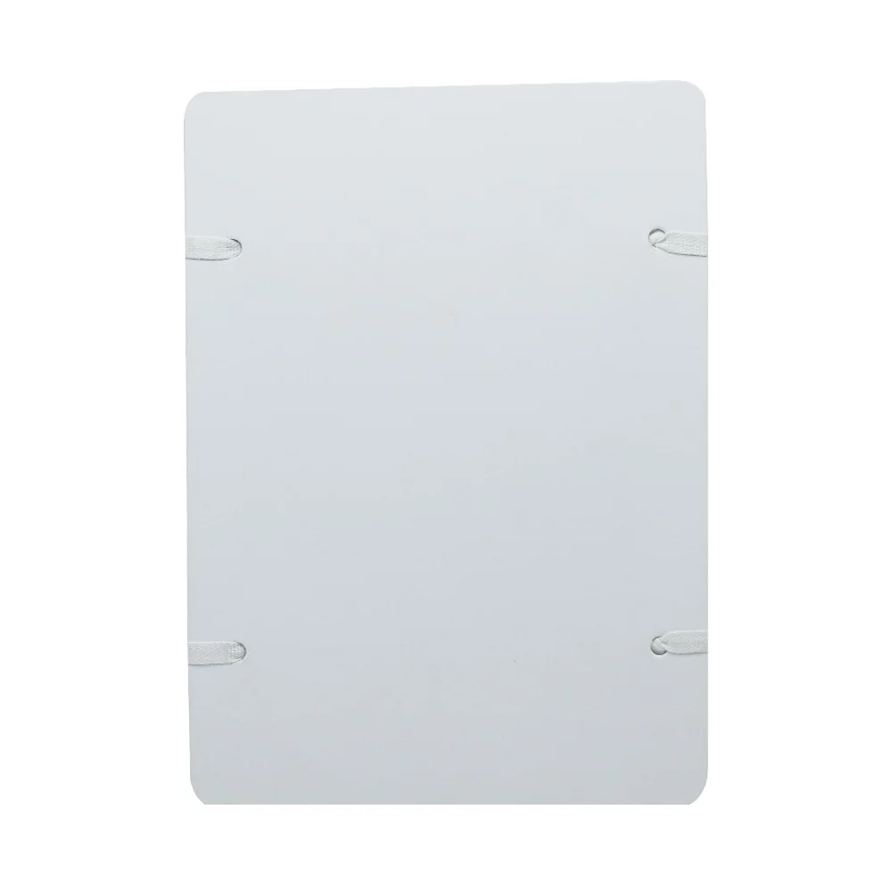 Szalagos irományfedél A4, 1050g. 1m szalaggal, címke nélkül, Bluering®, fehér